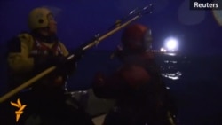 Greenpeace Activists Arrested During Protest At Russian Arctic Oil Platform