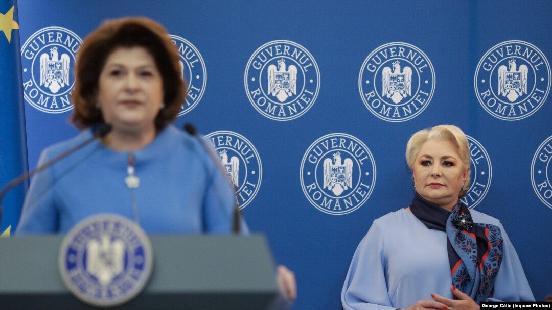 Viorica Dăncilă și Rovana Plumb.